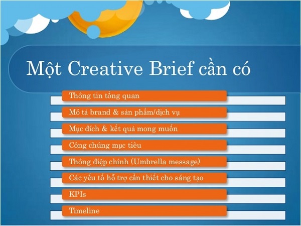 Cac thanh phan cua Brief