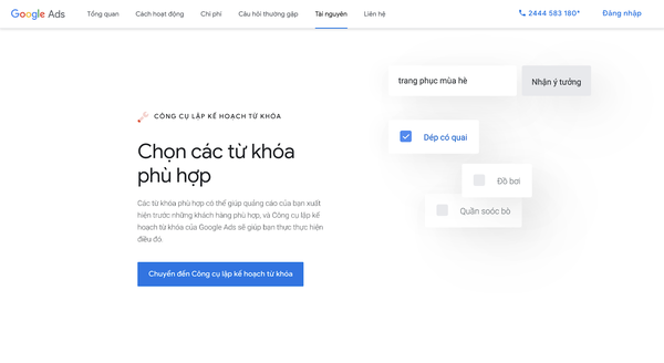 cong cu nghien cuu tu khoa adwords