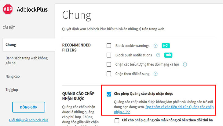 cach cai dat AdBlock