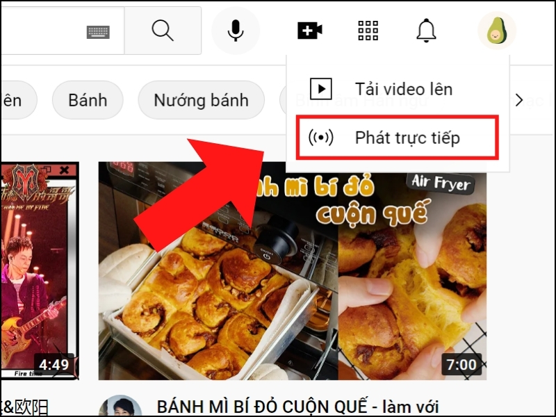 phát trực tiếp