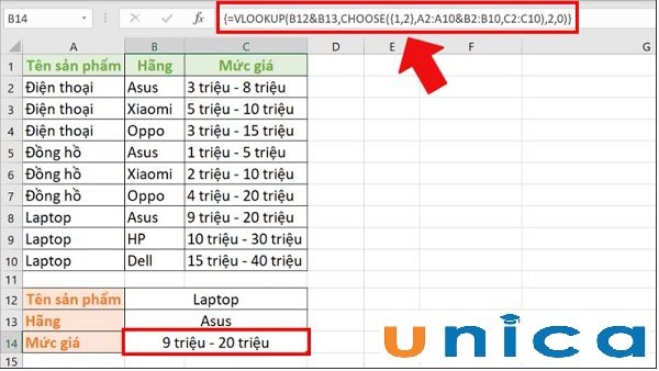 Ham Vlookup 2 dieu kien