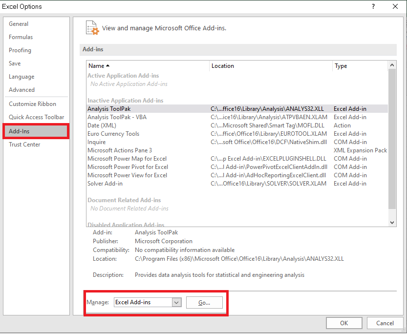 Chọn File sau đó chọn Options