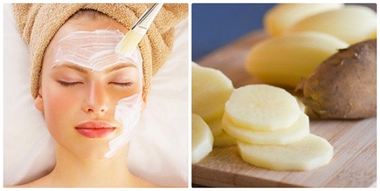 Mặt nạ khoai tây sống hay chín tốt hơn