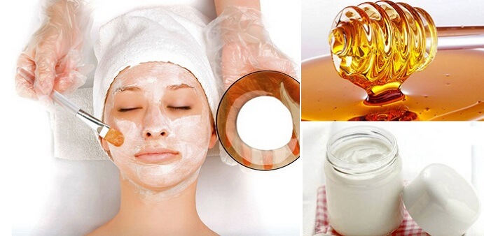 Hỗn hợp mặt nạ mật ong sữa chua rất tốt cho da