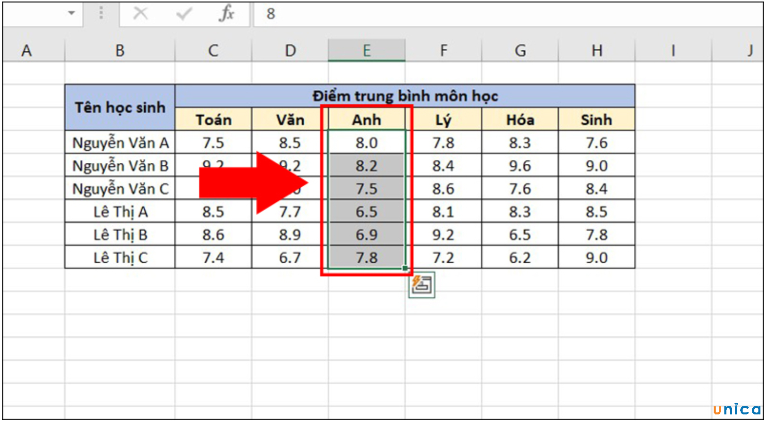 Cách tô màu trong Excel, các công thức tô màu theo điều kiện cực hay
