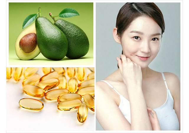 Hỗn hợp mặt nạ bơ trị mụn kết hợp với Vitamin E