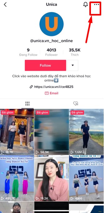 Chọn dấu 3 chấm