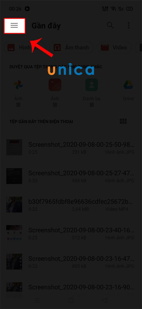 Chọn 3 dấu gạch ngang
