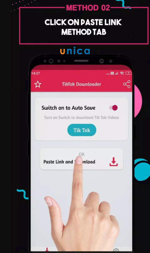 Video downloader cho phép bạn tải video tiktok không có logo trên cả iPhone và Android