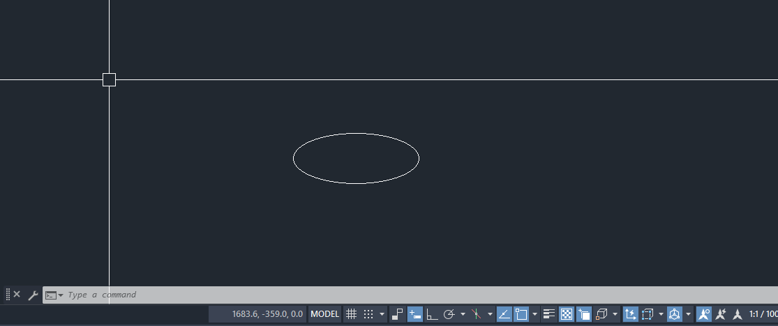 Kết quả vẽ hình Ellipse