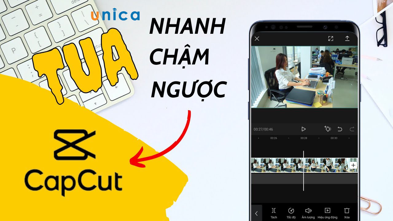 Hướng dẫn Cách tua ngược video trên Capcut cực dễ