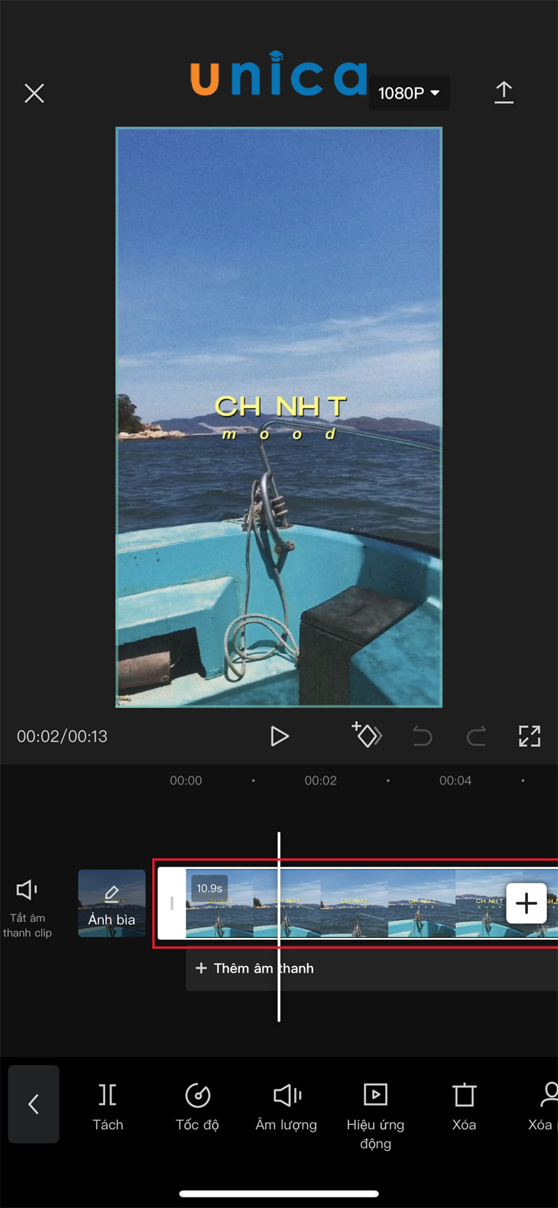 Chọn đoạn video