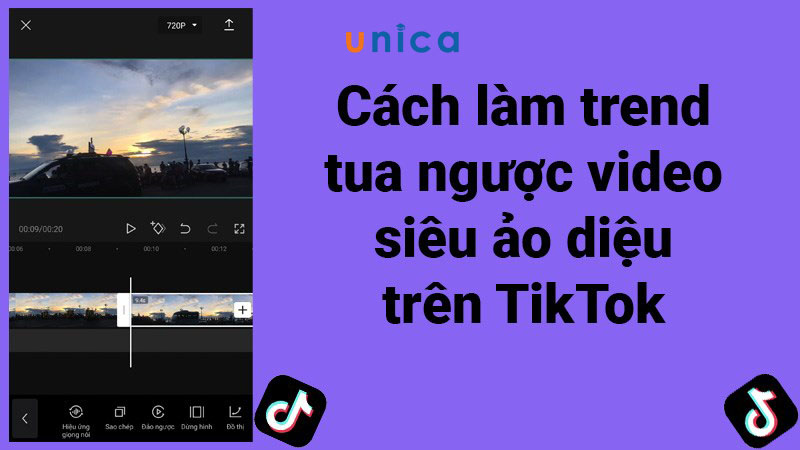 Cách tua ngược video trên TikTok