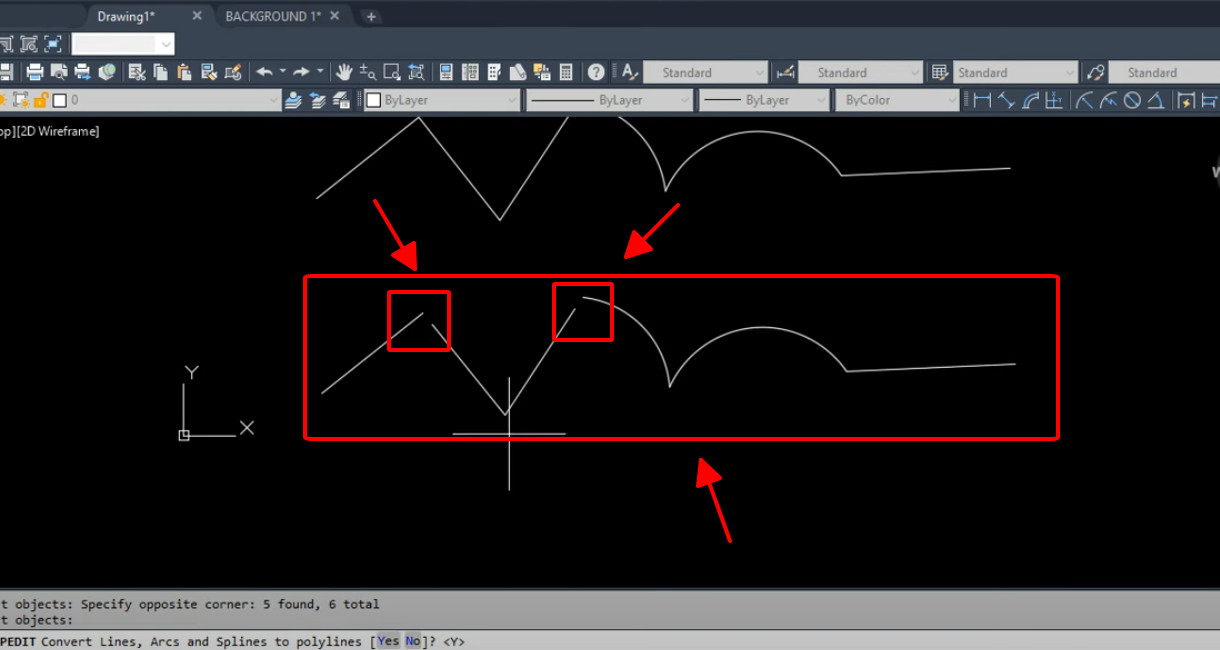 Lệnh PE trong cad