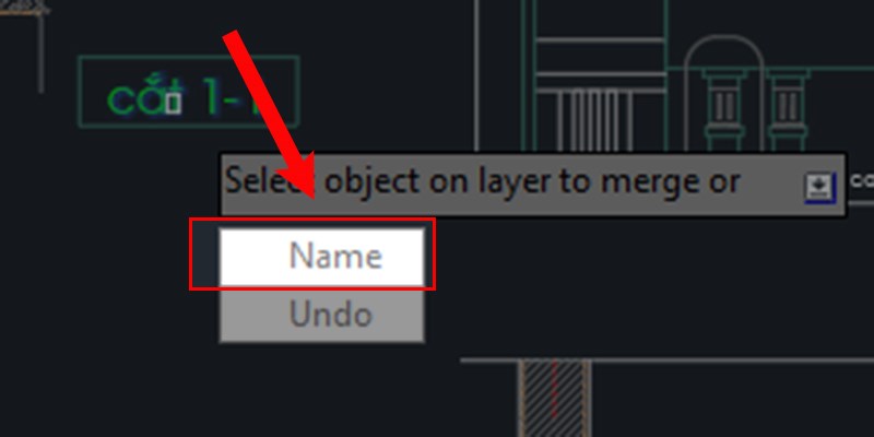 Click vào layer cần chuyển sang loại layer khác và nhấn Enter