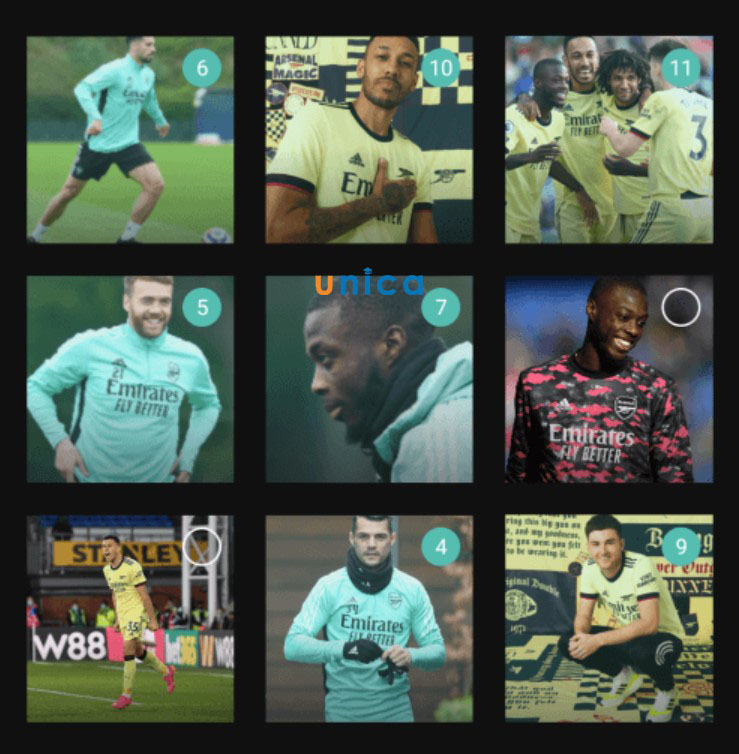 Chọn theo thứ tự