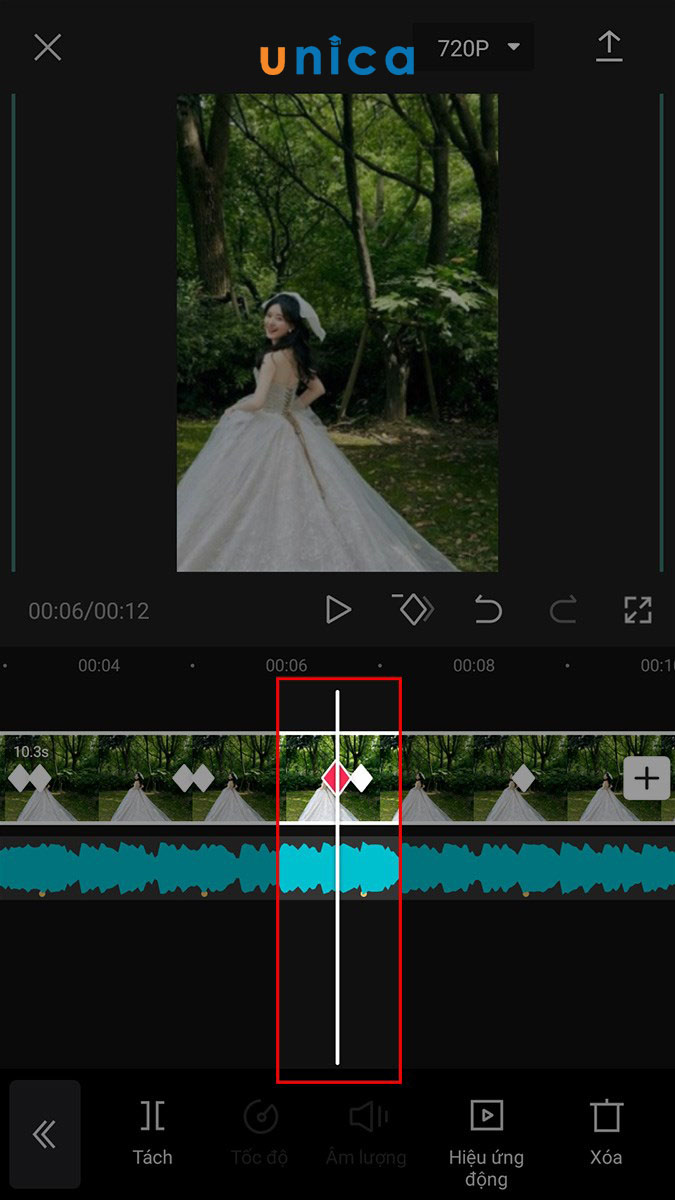 Di chuyển thanh trắng