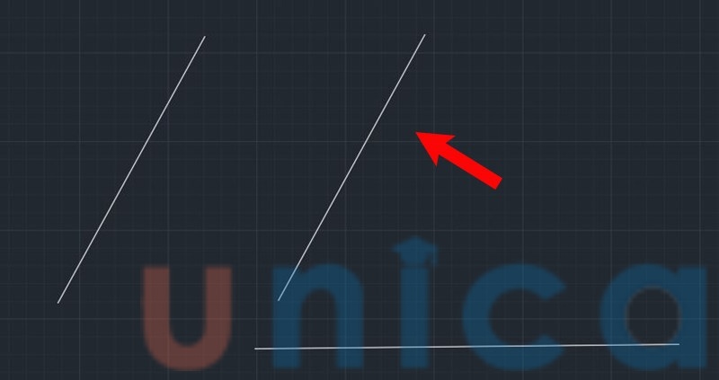 Kết quả tạo mảng Path Array trong autocad