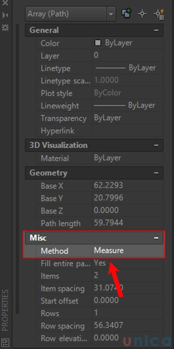 Điền vào các đối tượng được Array sau khi thay đổi độ dài đường dẫn
