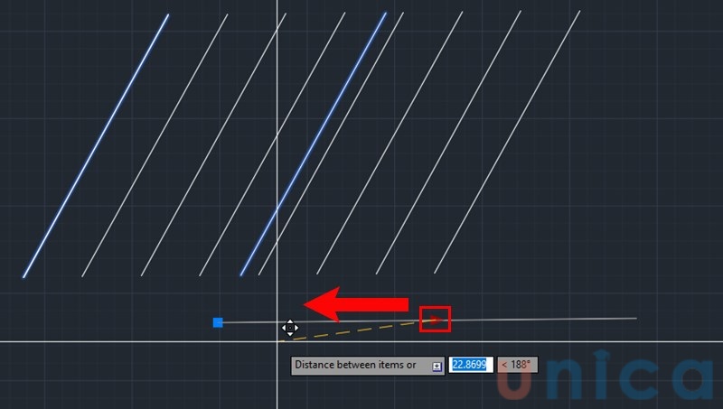 Điều chỉnh khoảng cách giữa các item trong một Path Array