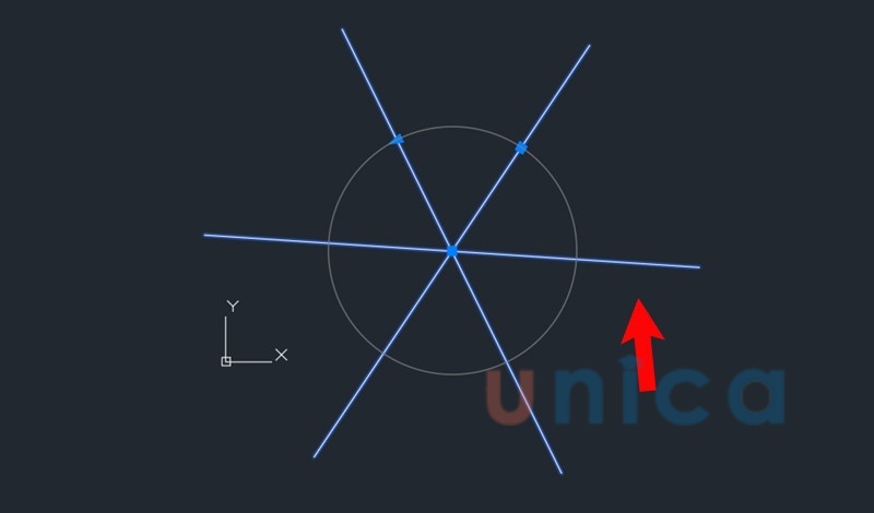 Chuyển đổi Xoay đối tượng trên Polar Array