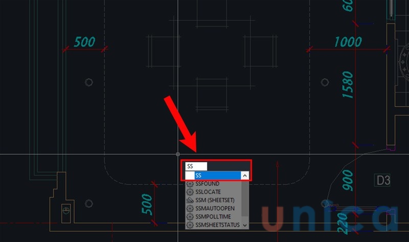 Nếu bạn muốn tính một phần diện tích hình vẽ thì có thể sử dụng lệnh SS ( LISP)