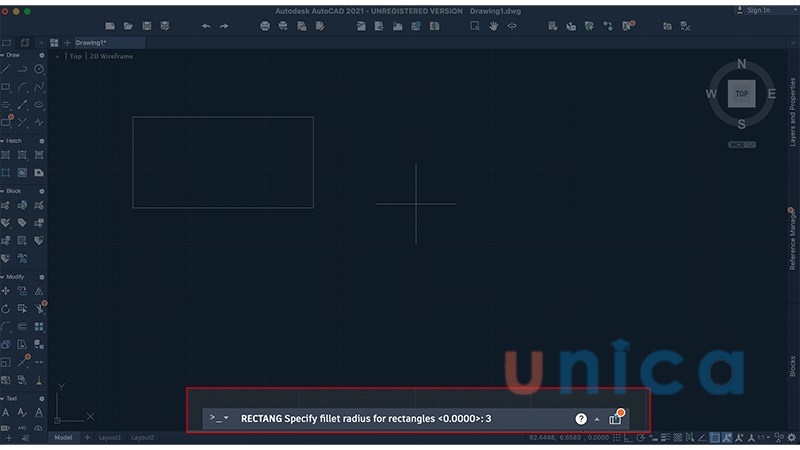 Nhập giá trị bán kính cung tròn