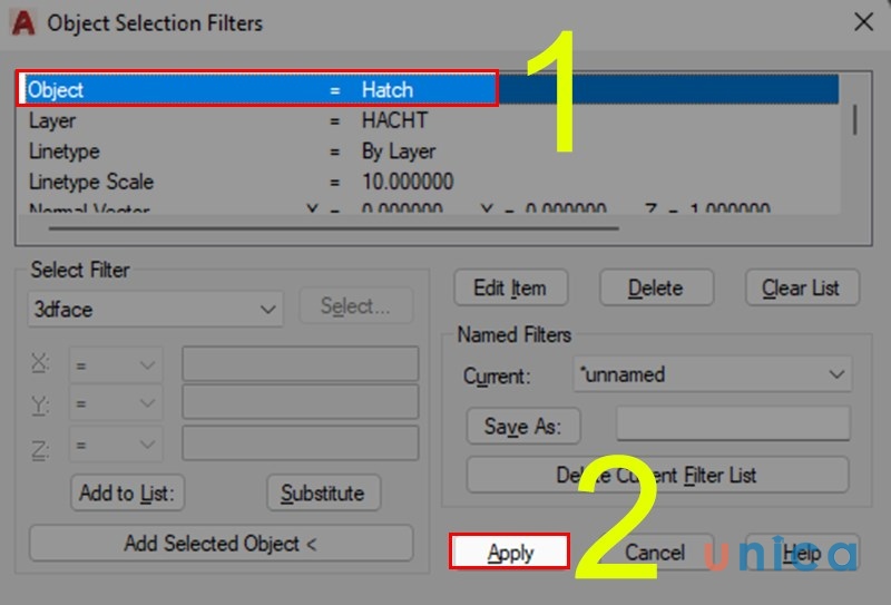 Hoàn thành lọc đối tượng theo mẫu