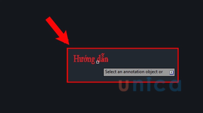 Cách chỉnh sửa chữ trong CAD
