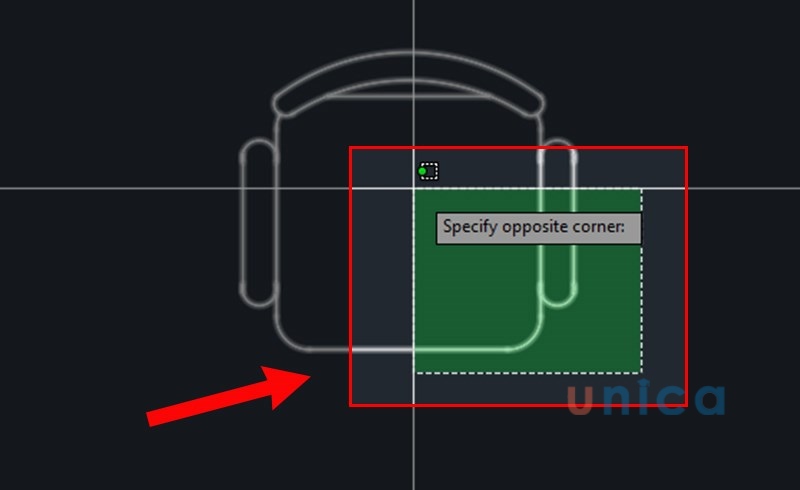 Dùng Lệnh RO để xoay đối tượng trong CAD