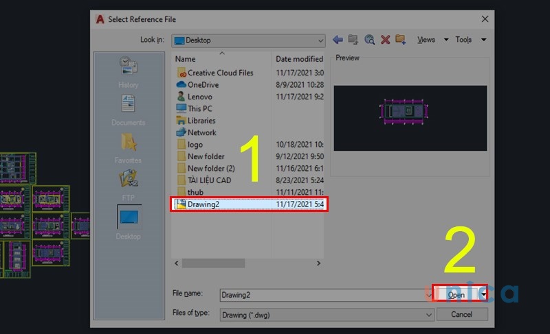 Chọn vị trí Lưu tệp