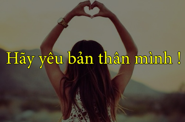 Hãy yêu quý bản thân