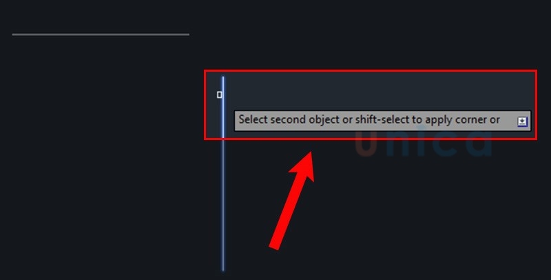 Dùng lệnh Fillet để tạo góc nhọn