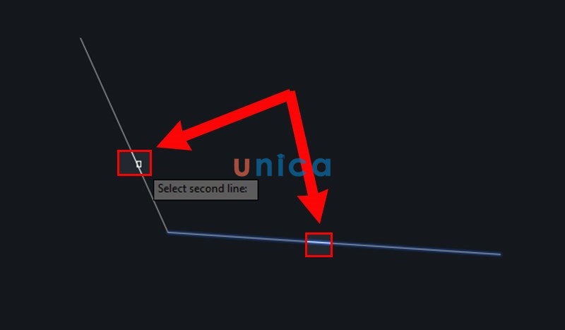 Đo góc trong cad nhỏ hơn 180 độ