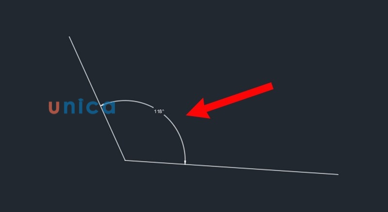 Thao tác đo góc giữa hai đoạn thẳng có cách thực hiện rất đơn giản nên bạn có thể áp dụng