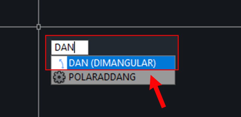 Nhập lệnh tắt DAN và nhấn Enter để hiển thị lệnh