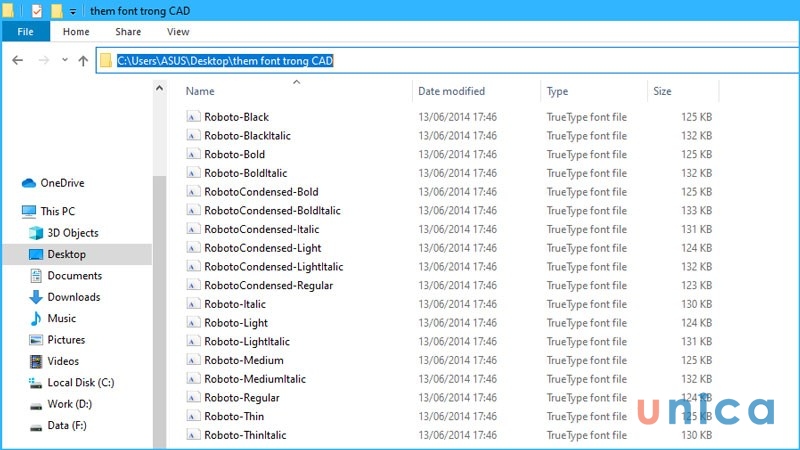 Cách cài font trong Cad chính xác nhất