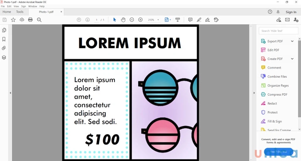 Hoàn thành xong cách xuất file corel sang pdf