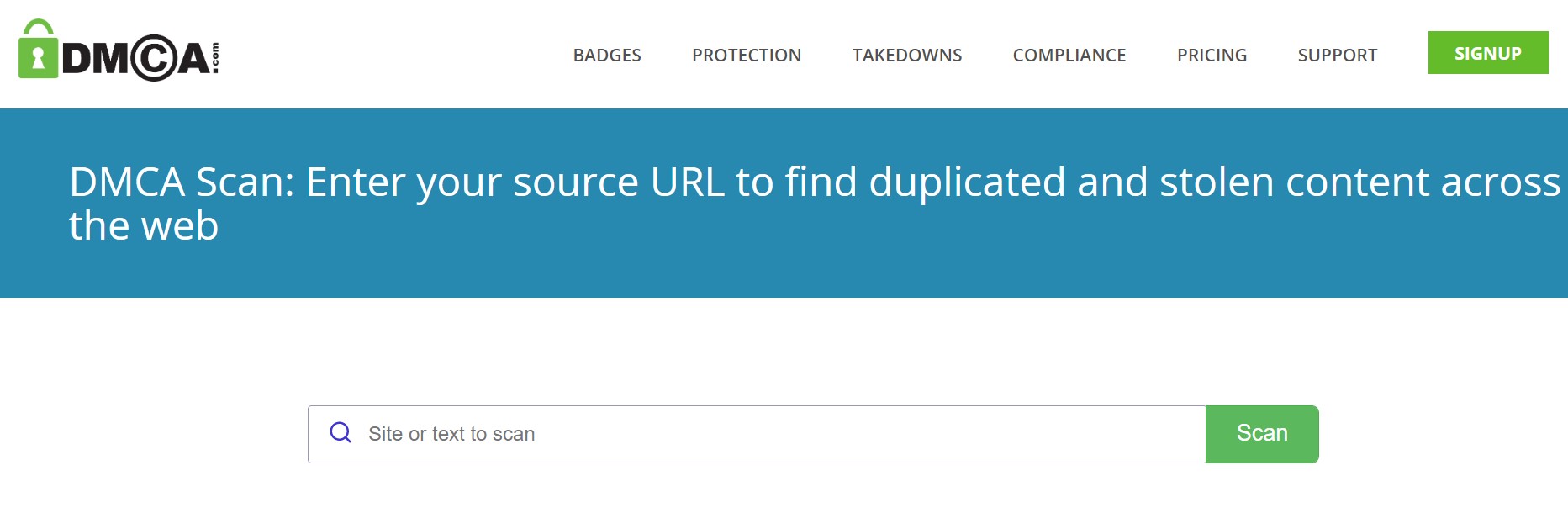 dmca-scan