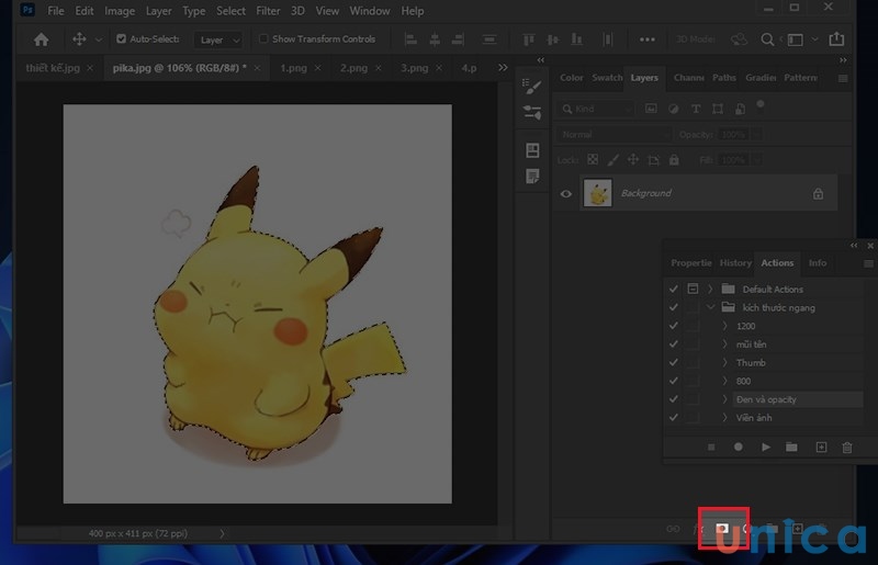 Cách ghép ảnh trong photoshop