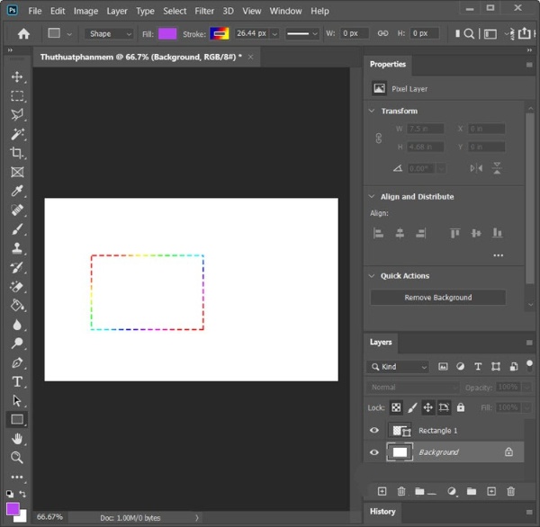 Kết quả sau khi thực hiện