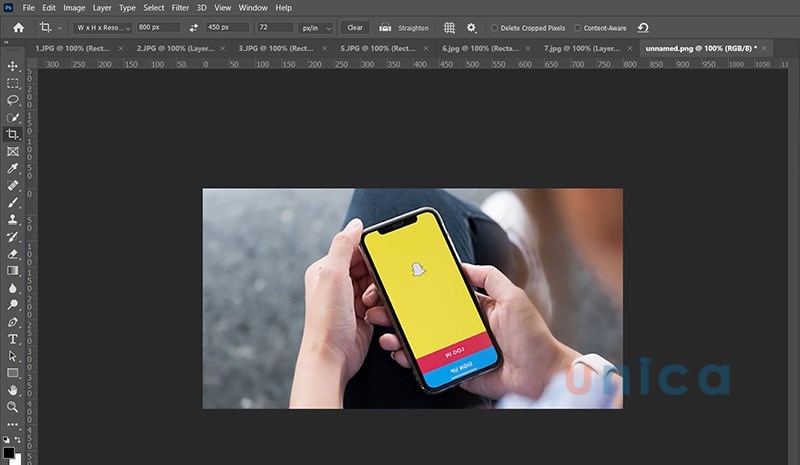 Flip Canvas Horizontal: