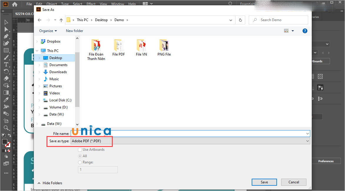 thiet-lap-muc-save-as-type-thanh-adobe-pdf