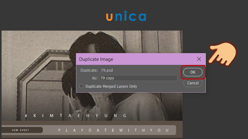 Chọn Edit > Convert to Profile