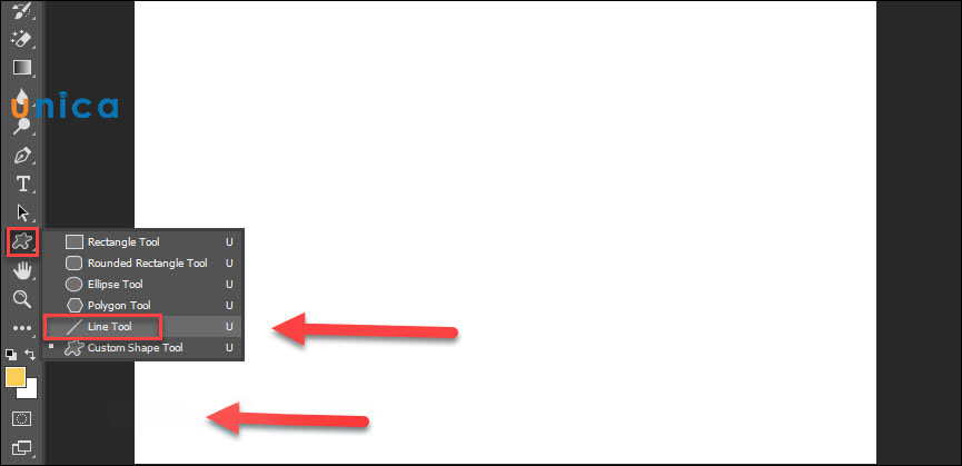 Công cụ Line Tool