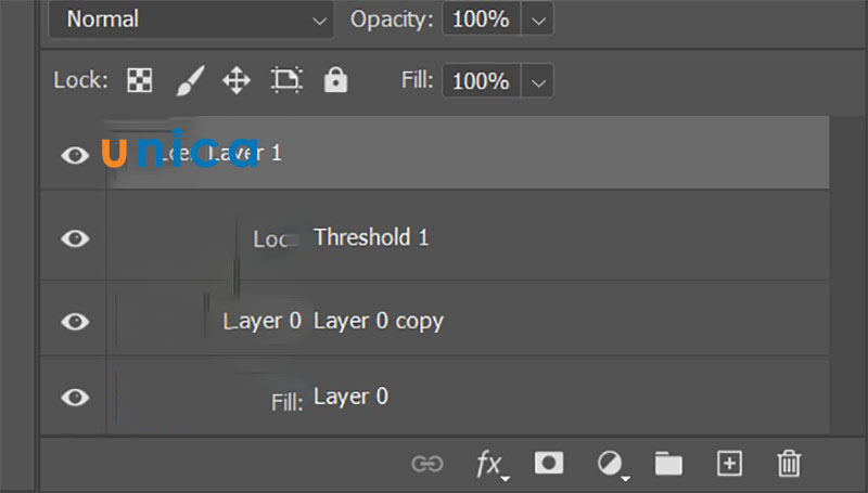 Chọn tất cả Layer