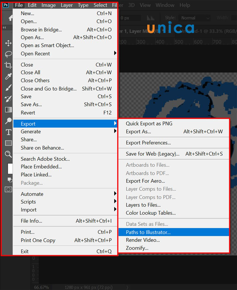 Chuyển hình ảnh thành vector trong photoshop