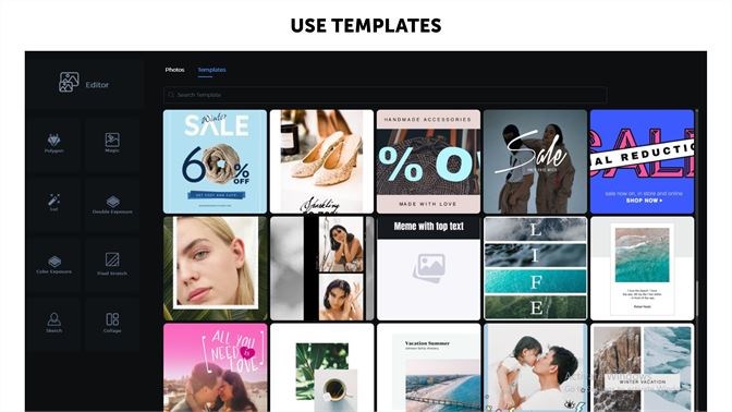 Phần mềm ghép tên vào ảnh đa năng PicsArt