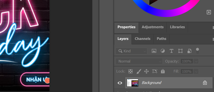 Cách mở khóa layer trong Photoshop khá đơn giản