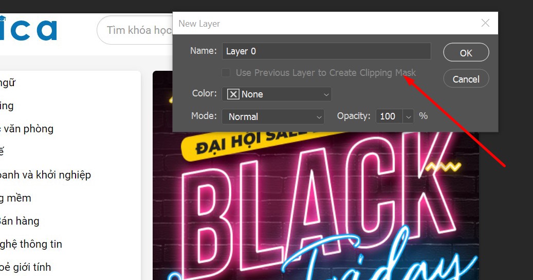 Nhấn đúp vào Background